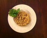 Risotto zucca e squaquaròn